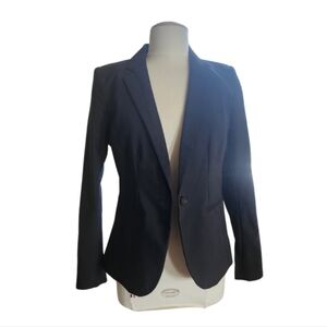 Apt 9 Black Single Button Blazer